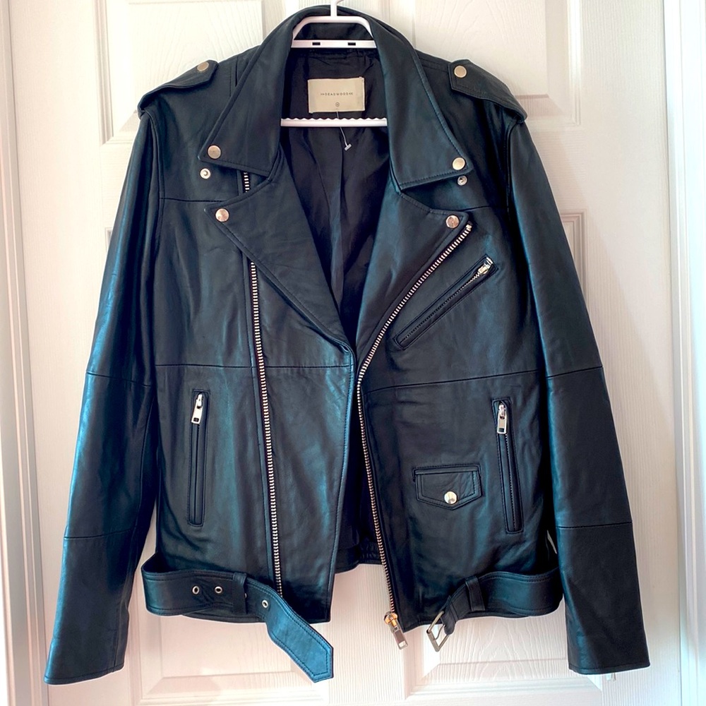 Deadwood Leather Bikers Jacket